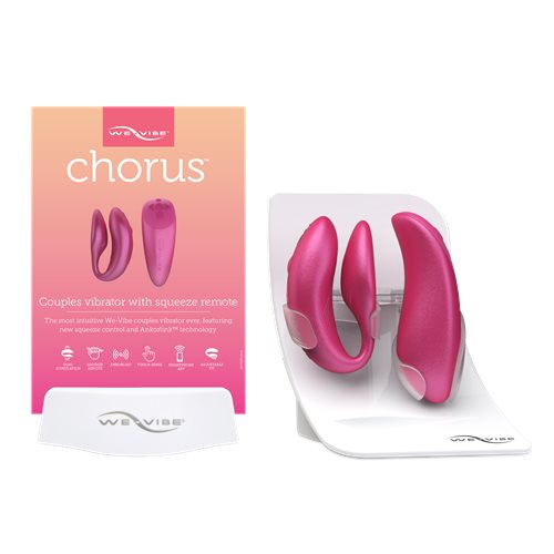 Chorus Couples Vibrator With New Squeeze Control